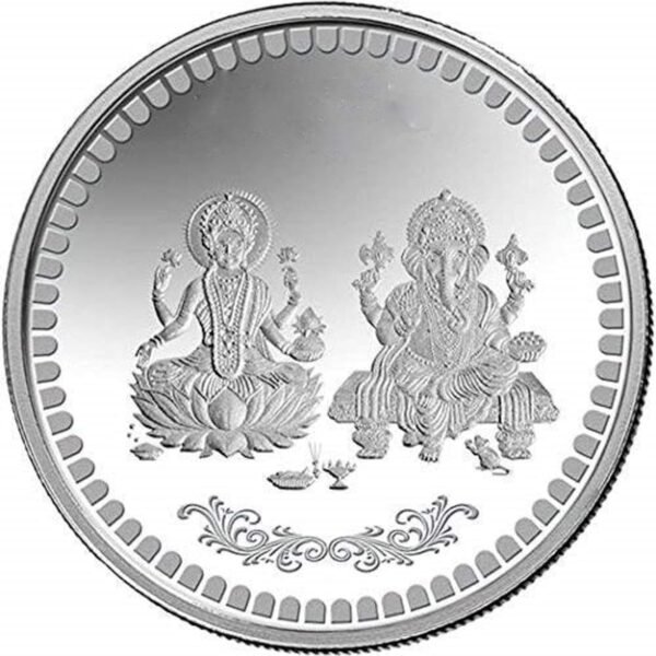 SILVERSE -Laxmi Ganesh ji 10gm (999 purity coin)