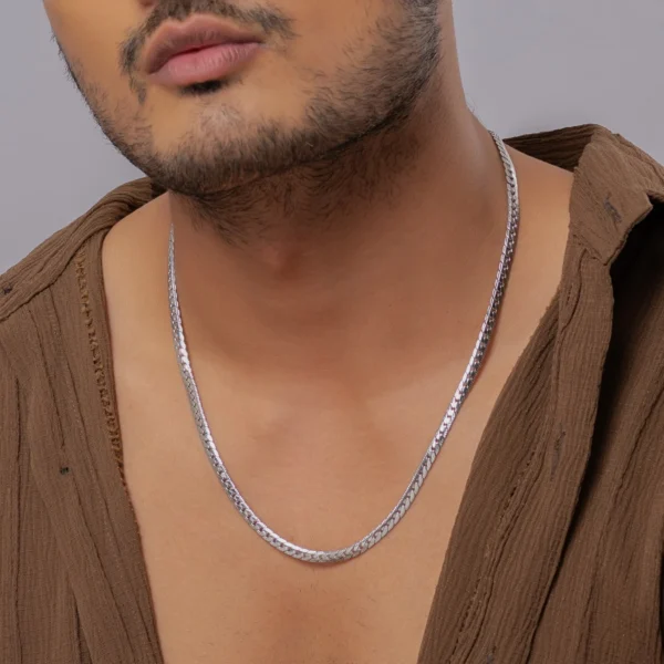 925 mens silver chain