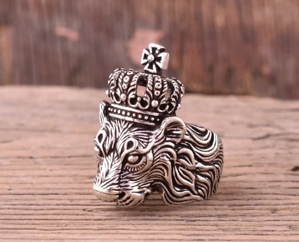 925 mens silver ring