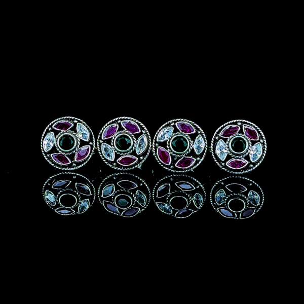 Ruby SILVERSE Toe Rings