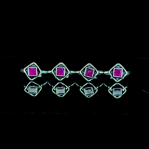 Ruby Toe Rings