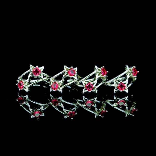 Two Star Silver Toe Rings