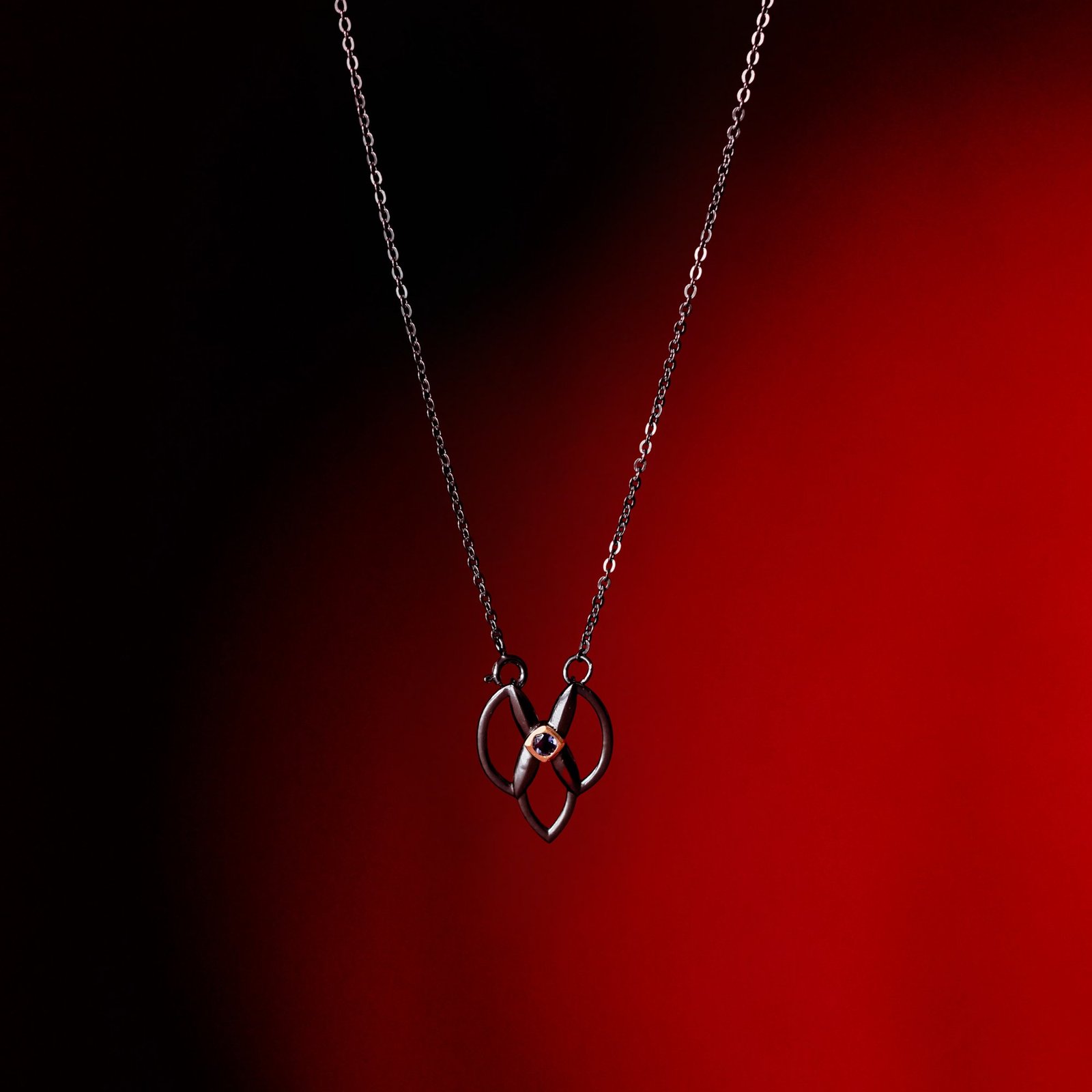 Silverse Men's Trident 925 Silver Pendant
